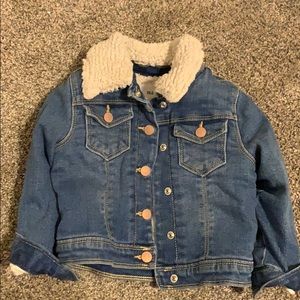 Old Navy Sherpa Denim Jacket